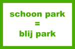 logo schoon park = blij park